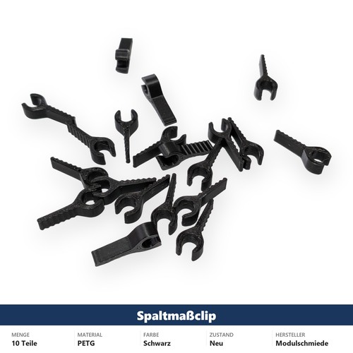 Spaltmaßclip 10x kabelhalter - spaltmaßclip,