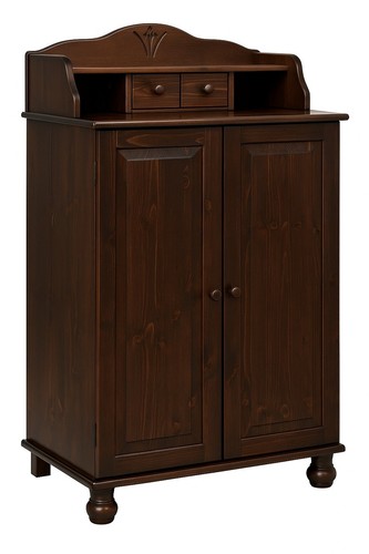 Schrank aus massiver kiefer - pc-schrank,