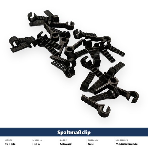 Spaltmaßclip 10x kabelhalter - spaltmaßclip,